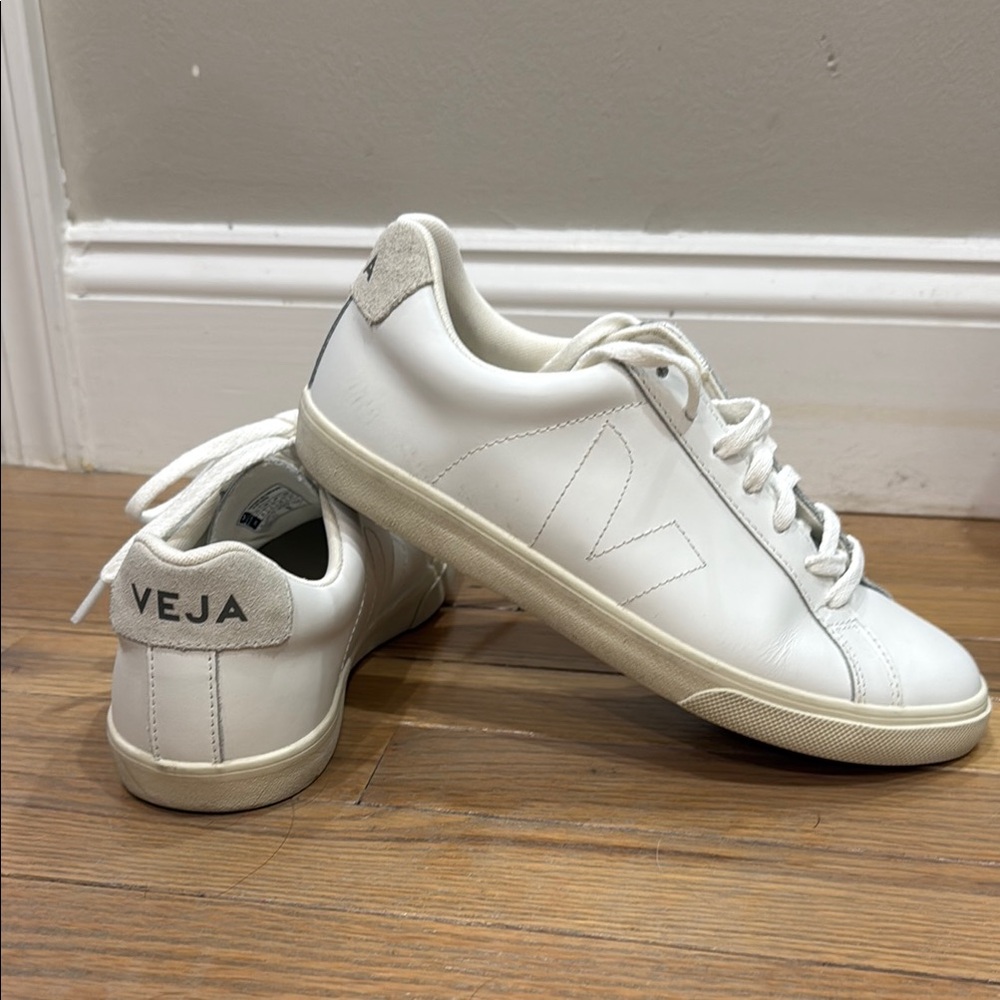 Veja All White Sneakers size 8